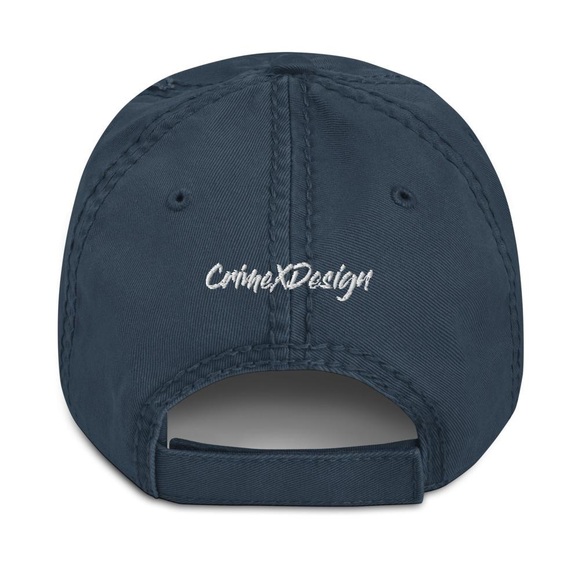 Crime X Design Dad Hat - Picture 6 of 8